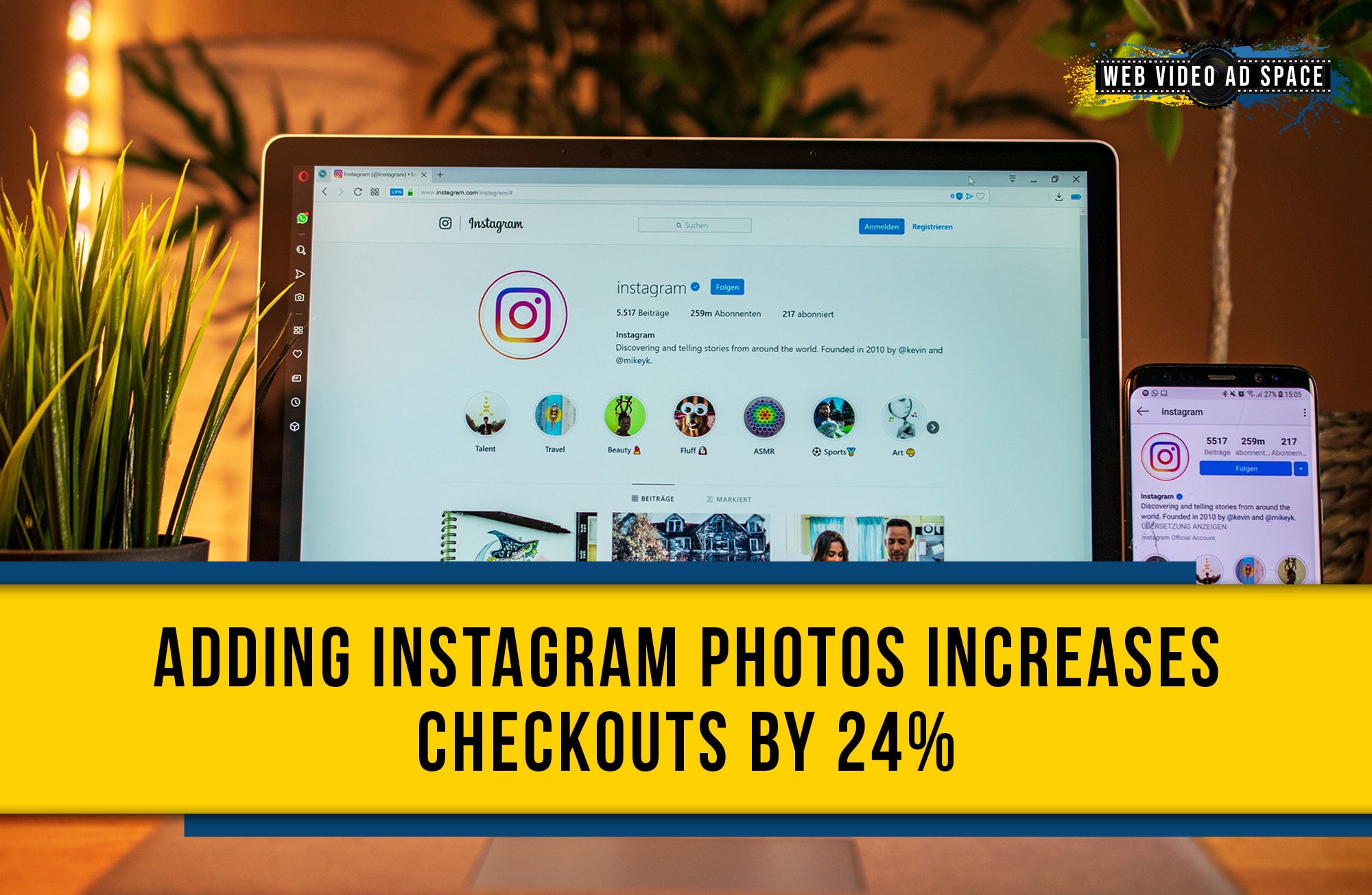 Adding Instagram Photos Increases Checkouts by 24%