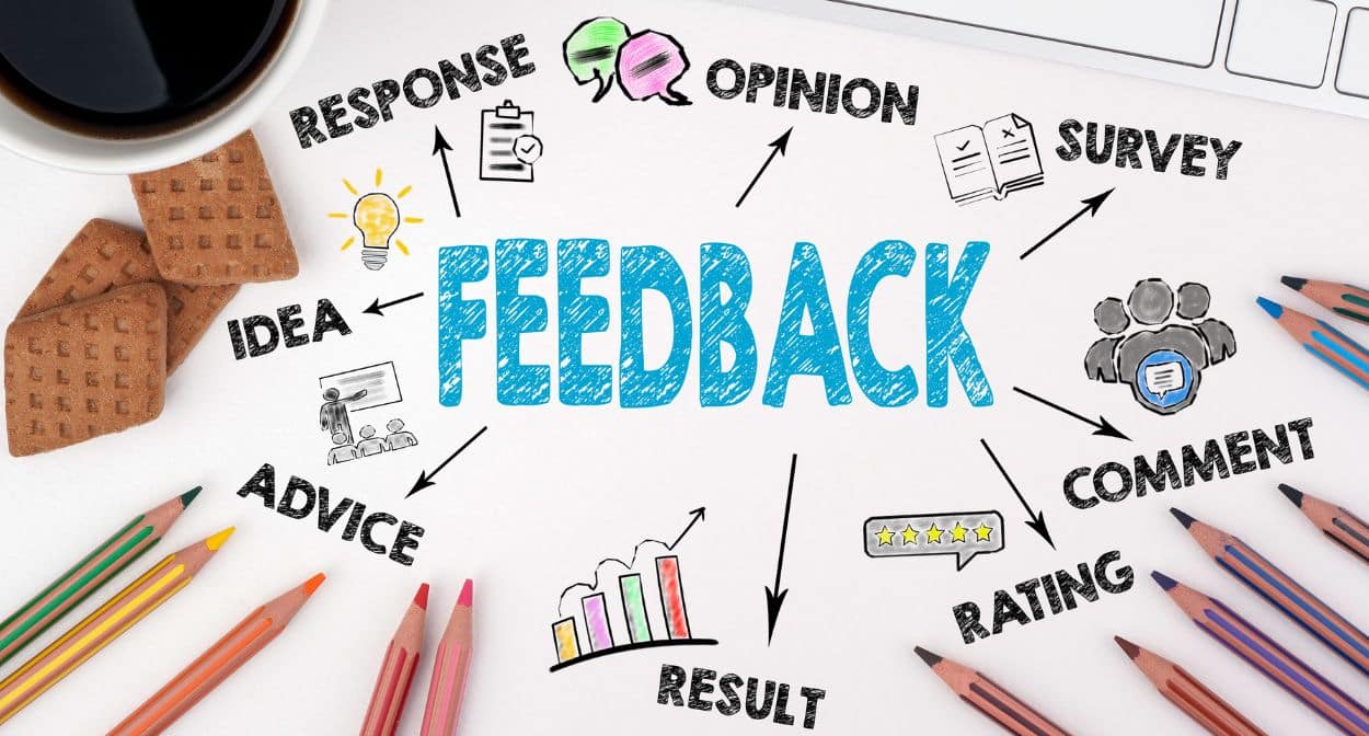 Analyze feedback from customers Analyze feedback from customers