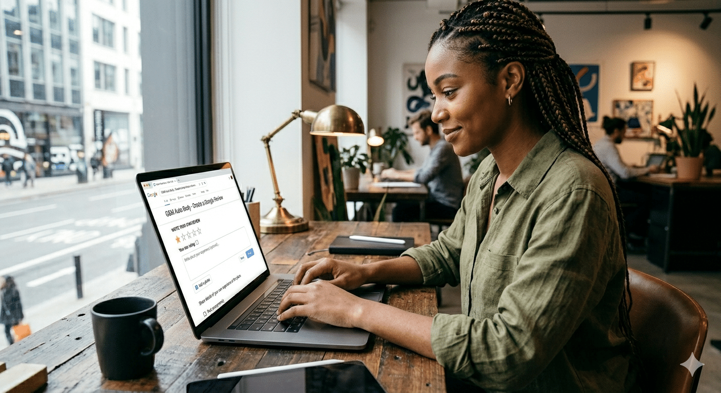 2. ASK EVERY HAPPY CUSTOMER FOR A GOOGLE REVIEW 2. ASK EVERY HAPPY CUSTOMER FOR A GOOGLE REVIEW