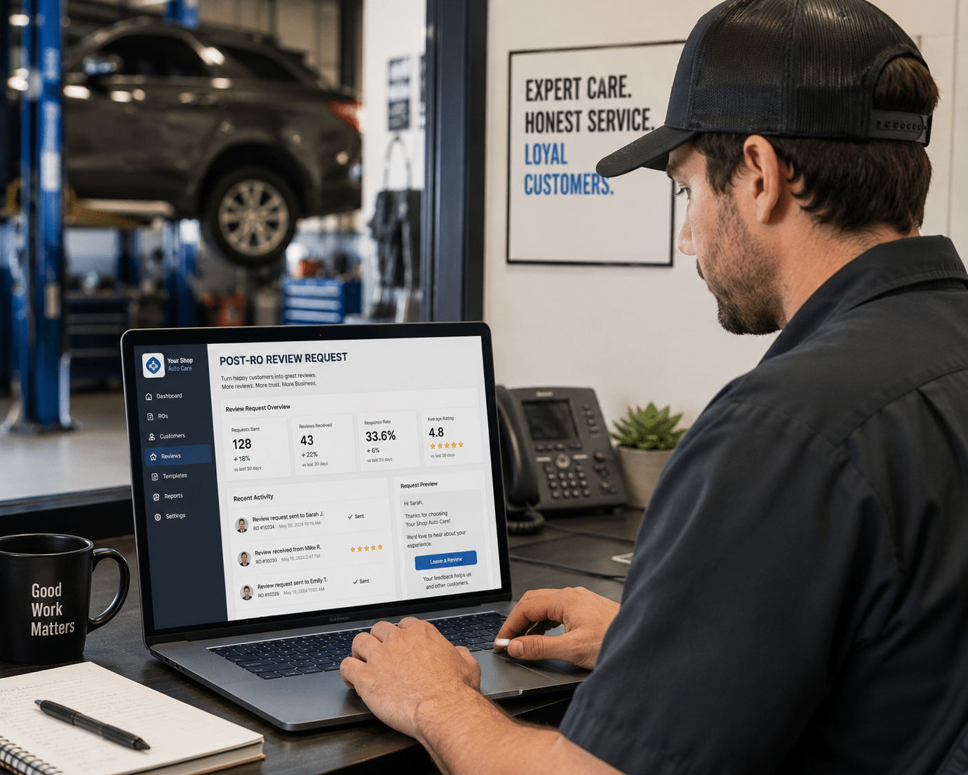 2. POST-RO REVIEW REQUEST, WITHIN TWO HOURS 2. POST-RO REVIEW REQUEST, WITHIN TWO HOURS