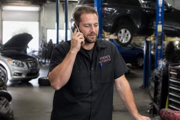 How many people called the auto shop How many people called the auto shop